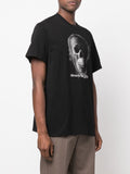 Skull-Print Cotton T-Shirt