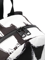 Graffiti-Print Backpack