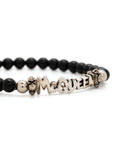 Graffiti Cut-Out Beaded Bracelet