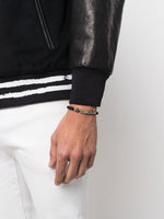 Graffiti Cut-Out Beaded Bracelet