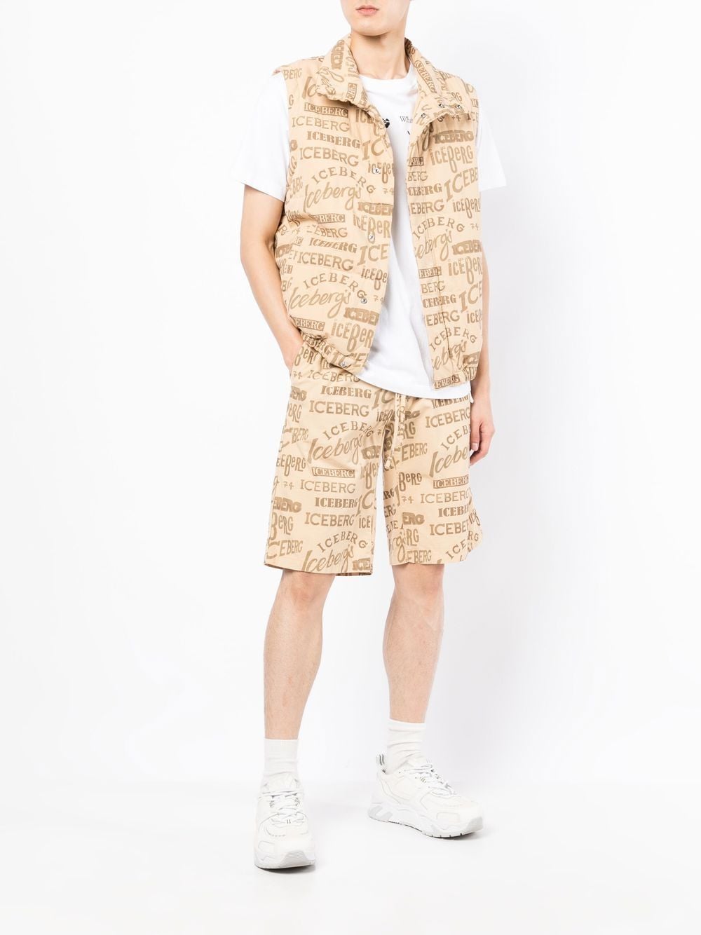 Logo-Print Deck Shorts
