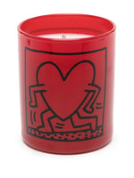 Keith Haring Running Heart Candle