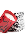 Keith Haring Running Heart Candle