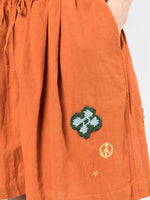 Bridge Appliqué-Detail Shorts