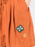 Bridge Appliqué-Detail Shorts