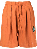 Bridge Appliqué-Detail Shorts