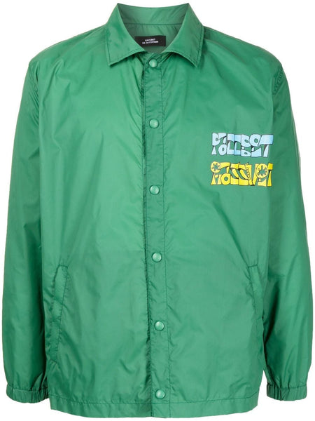 Graphic-Print Lightweight Jacket