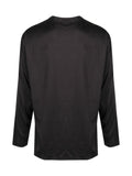 Half-Button Silk-Blend Shirt