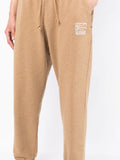Embroidered-Logo Cotton Track Pants
