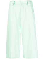 Pressed-Crease Four-Pocket Bermuda Shorts
