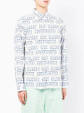 Graphic-Print Cotton Shirt