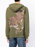 Dragon-Embroidered Hoodie