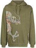 Dragon-Embroidered Hoodie