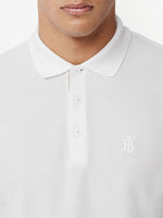 Monogram Motif Cotton-Piqué Polo Shirt