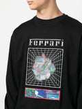 Graphic-Print Cotton Sweatshirt