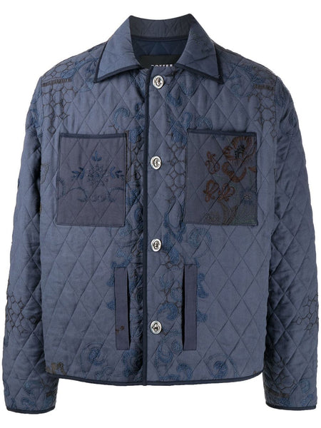 Louis Vuitton Monogram Padded Denim Jacket