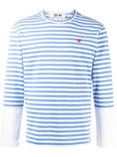 Stripe-Print T-Shirt