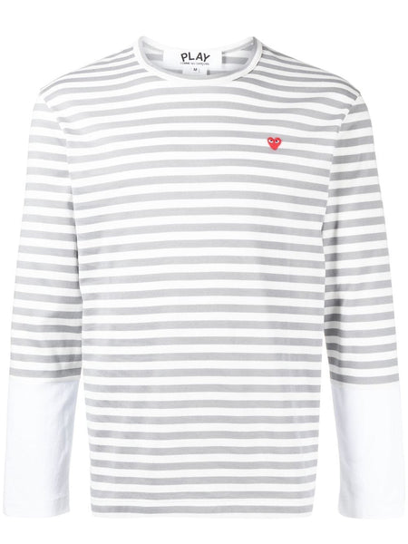 Long-Sleeve Striped T-Shirt