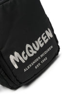 Graffiti Logo-Print Messenger Bag