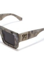 Leonardo Square-Frame Sunglasses