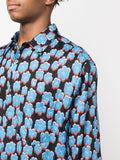 Floral-Print Cotton Shirt