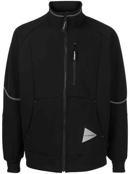 And Wander Logo-Print Track Jacket – The Business Fashion