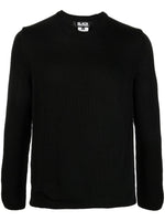 Crew-Neck Reversible Jumper