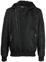 Logo-Print Hooded Jacket