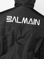 Logo-Print Hooded Jacket