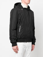 Logo-Print Hooded Jacket