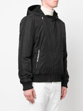Logo-Print Hooded Jacket