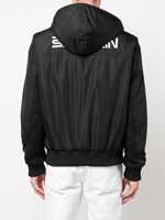 Logo-Print Hooded Jacket
