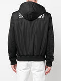 Logo-Print Hooded Jacket