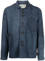 Pleated-Trim Box-Fit Jacket