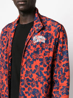 Pixelated Print Light Jacket