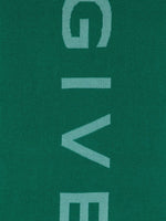Reversible Logo-Intarsia Scarf