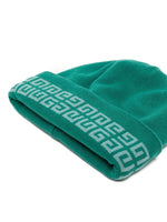 Embroidered-Logo Knitted Beanie