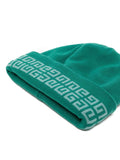 Embroidered-Logo Knitted Beanie