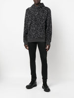 Floraln Print Long Sleeve Hoodie