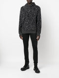 Floraln Print Long Sleeve Hoodie