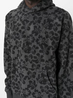 Floraln Print Long Sleeve Hoodie