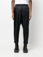 Monogram-Print Tapered Trousers