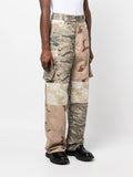 Patchwork Cargo Trousers