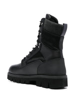 Lace-Up Combat Boots