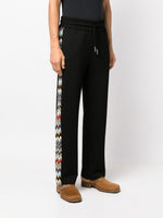 Side Zig-Zag Detail Trousers