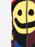 Jersey Patchwork Smiley Jacket