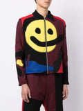 Jersey Patchwork Smiley Jacket