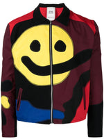 Jersey Patchwork Smiley Jacket