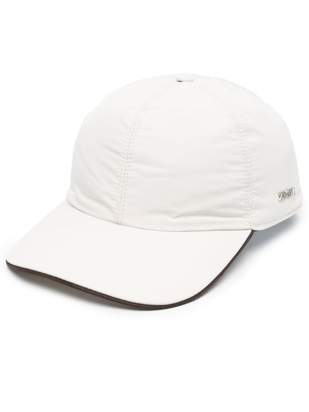 Logo-Plaque Cotton Baseball Cap