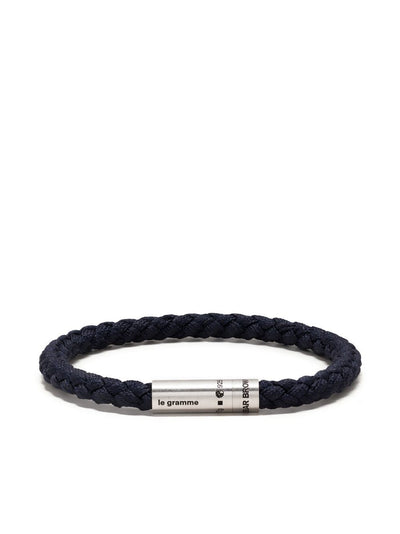 X Orlebar Brown Engraved-Logo Bracelet